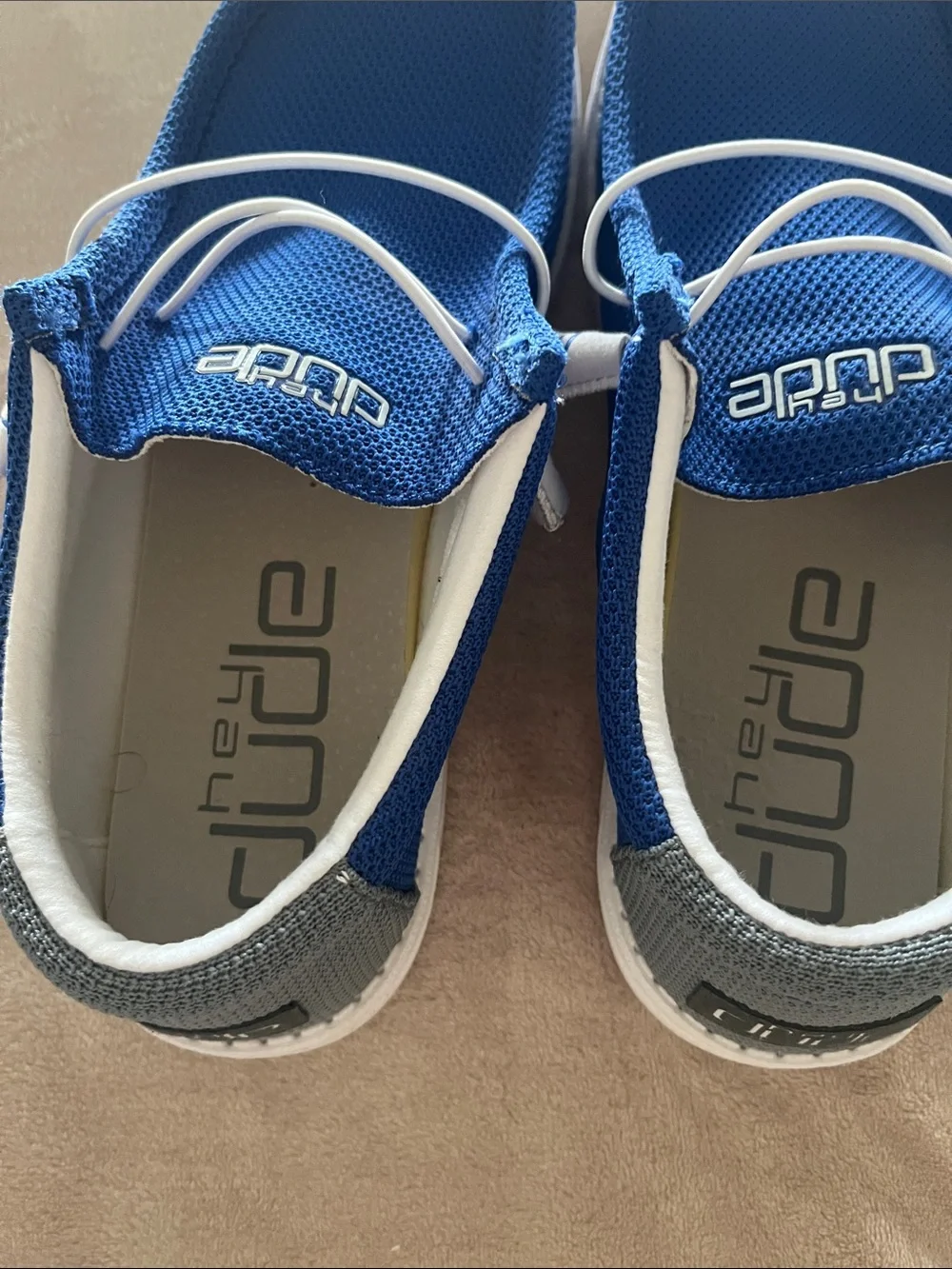 HEYDUDE Men’s Wally Sox “Go Blue” Slip-On